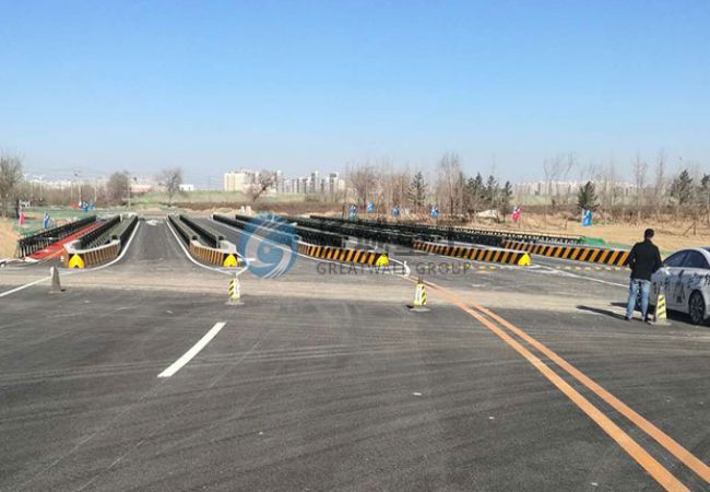 4 北京 环球 影视城 72 米 6 车道 321 型钢 便桥