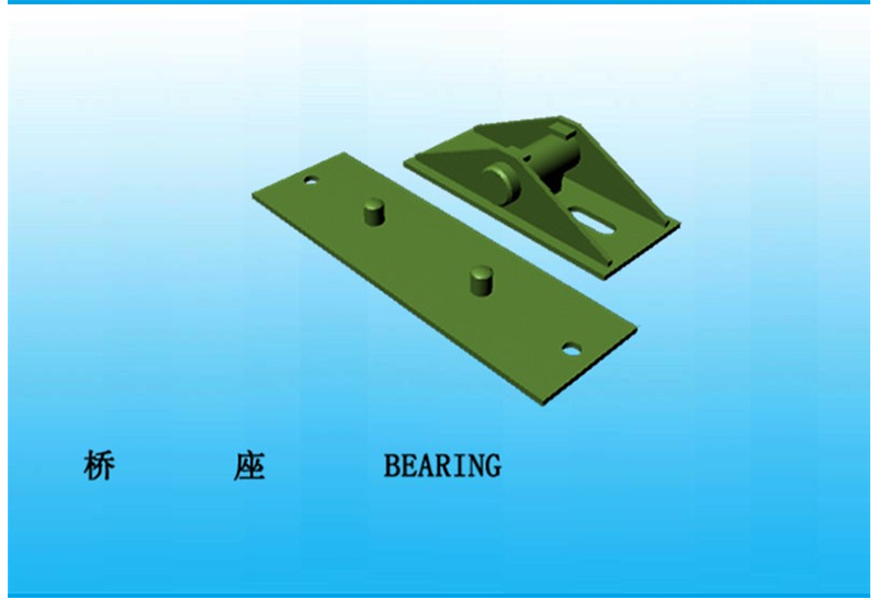 Bailey bridge bearings and baseplate (3)